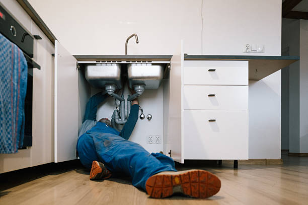 Professional Pipe Repair technician working in New Glarus, WI
